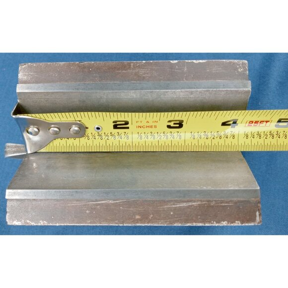 Vintage Eclipse 4" Magnetic Machinist Tool Angle V Block Drill Mill Cat. No. 934 - Picture 8 of 9